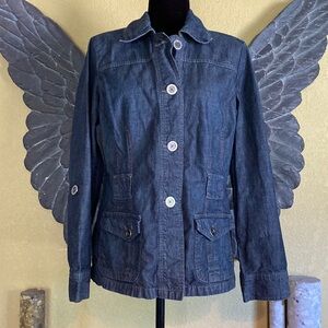 French Cuff Light Weight Jean Jacket